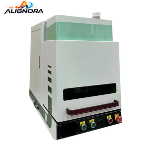 เครื่องเลเซอร์มาร์กกิ้ง ยี่ห้อ Galvo ขายดี ประสิทธิภาพสูง รองรับไฟล์ DXF PLT รูปแบบกราฟิก  แบบปิดมิดชิด กำลังไฟ 20W 30W 50W - Product Image 2