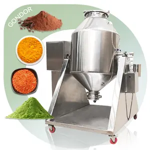 30kg Tea Leaf Starch Drying Premix Spice 15 Lt Mix Food Dry Powder Rotary Machine Drum Mixer for Powder
