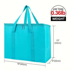 Aluminum Foil Customized Logo Waterproof Modern Insulated Portable Large Capacity for Camping Luxury Lunch Cooler Bag - Product Image 2