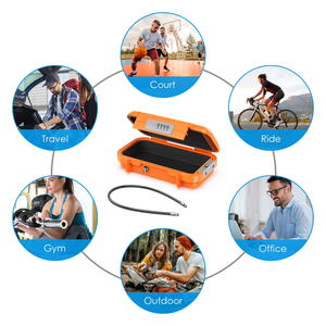 <span class=keywords><strong>Caja</strong></span> <span class=keywords><strong>Fuerte</strong></span> Portátil, Estuche de Seguridad Portátil a Prueba de Agua con Candado de Combinación para Viajes, <span class=keywords><strong>Caja</strong></span> <span class=keywords><strong>Fuerte</strong></span> Pequeña para <span class=keywords><strong>Playa</strong></span> con Cadena Extraíble - Product Image 2