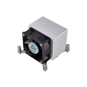 2U máy chủ <span class=keywords><strong>CPU</strong></span> Cooler tản nhiệt Side thổi đồng tản nhiệt tdp95 W Đồng cơ sở với nhôm xếp chồng lên nhau vây - Product Image 2