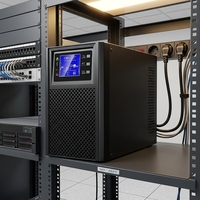 Fuente de Alimentación Ininterrumpida (UPS) Personalizada con Batería de Litio Ferrofosfato, 1-3KVA, con Batería Integrada