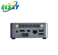 ELSKY-Ordenador PC con DDR4 NUC, Core i7, Raptor Lake, soporta Resolución 4K, puertos DP, Puerto tipo C, Windows 10, Linux M.2