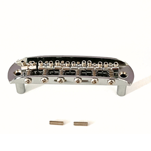 Puente de trémolo/bajo estilo <span class=keywords><strong>Jaguar</strong></span> Mustang de metal cromado para guitarra Jazz Master, accesorio para bajo eléctrico - Product Image 5