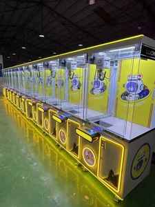 利方人形キャッチャー：コイン式キッズ向け景品ゲーム、透明キャビネットクレーンアーケード機、カード決済対応クレーンゲーム - Product Image 2