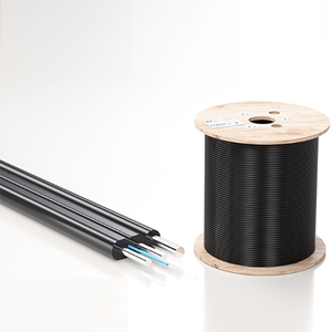 2-कोर इनडोर तितली ड्रॉप केबल 3 स्टील तार फाइबर ऑप्टिक तितली केबल - Product Image 5