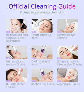 Multifunctional Hydro Facial <b>Machine</b> Microdermabrasion Deep Facial Cleaning Probe Stubborn Acne Beauty <b>Machine</b> for Spa - Product Image 6