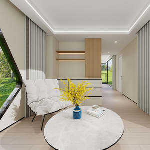 Petite Maison Intelligente Amovible Mobile Préfabriquée 3 Chambres à coucher Espace Capsule Maison avec Cuisine et Salle de Bain Sunshine Room AI Voice Control - Product Image 6