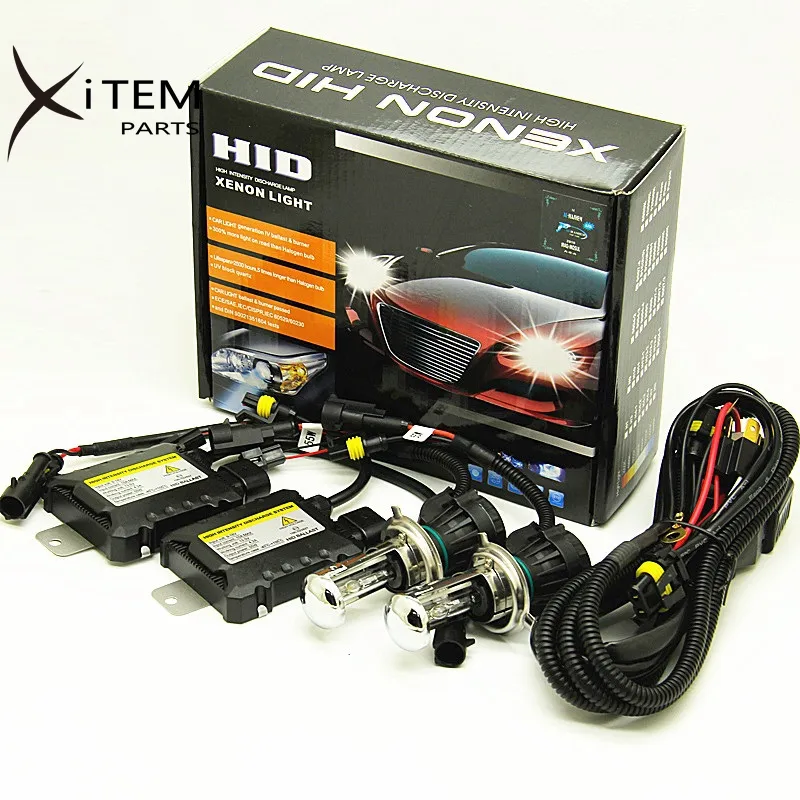 Kit de Ballast mince 55W ampoule au xénon HID 12V H1 H3 H7 H11 9005 9006 4300k 6000k 8000k