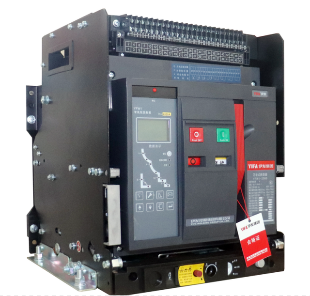 ACB Circuit Breakers YIFA Universal Distribution 630A to 3000A 3 Pole 4 Pole Fixed Drawer Type Air Circuit Breakers