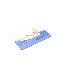 Tapis de souris de jeu personnalisé imprimé carré en caoutchouc naturel antidérapant à transfert thermique, multi-tailles, pour le bureau et le jeu, en stock
