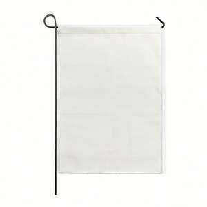 Drapeau de jardin vierge double face pour sublimation - pour drapeaux de jardin personnalisés DIY, polyester prêt à imprimer - Product Image 1