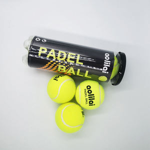 Pelota de padel de alta calidad CAUCHO NATURAL 45% lana Pelota pelota de tenis de padel de playa profesional palline da padel tennis - Product Image 2