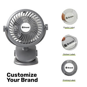 Ventilateur de poussette rechargeable USB avec rotation à 360 degrés, 3 vitesses, mini portable, fixation à 3 points, essentiels de voyage pour bébé de 0 à 4 ans - Product Image 3