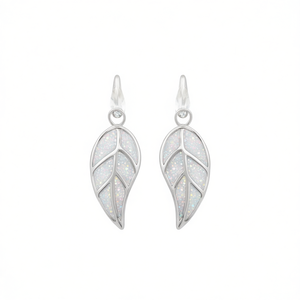 Boucles d'oreilles pendantes en or blanc, argent 925, quartz arc-en-ciel serti clos, bijoux romantiques en cristal pour femme, à porter au quotidien - Product Image 1