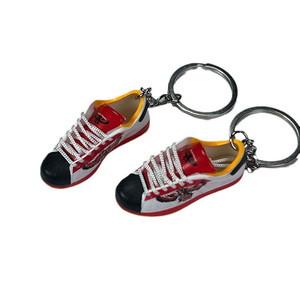 Porte-clés en PVC OEM/ODM, motif <span class=keywords><strong>chaussure</strong></span>, série équipes <span class=keywords><strong>NBA</strong></span>, pendentif <span class=keywords><strong>chaussure</strong></span> de sport, Lakers Celtics, cadeau moderne et minimaliste - Product Image 5