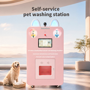 Station de lavage automatique pour chiens, équipement de lavage autonome 24h/24 sans surveillance avec serrure électronique pour les laveries automobiles - Product Image 3