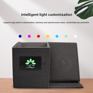 Support de charge créatif multifonctionnel pour stylo, avec écran lumineux, pour bureau, rangement de bureau, vente en gros - Product Image 2