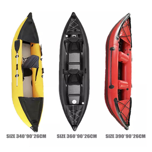 Kayak Inflable para 2 Personas, Bote de Pesca Personalizado de PVC, Canoa Inflable TK-2 de Goma para Remar, Kayak Inflable para 2 Personas, Personalizado - Product Image 3