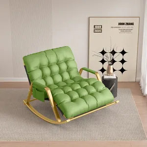Recliner Chair For Living Room Swivel Glider Recliner Fancy Teddy Fabric Casual Rocking Kids Hanging Swing Chairs Plastic