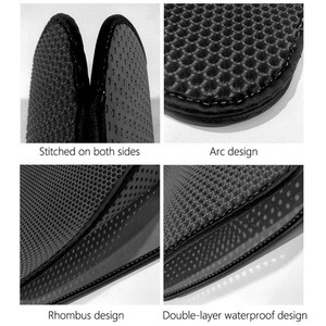 MSD-ZC001 Custom Waterproof Easy Clean Double Layer Honeycomb Design <b>Cat</b> <b>Litter</b> Trapper EVA <b>Cat</b> <b>Litter</b> Mat with Non Slip Backing - Product Image 4