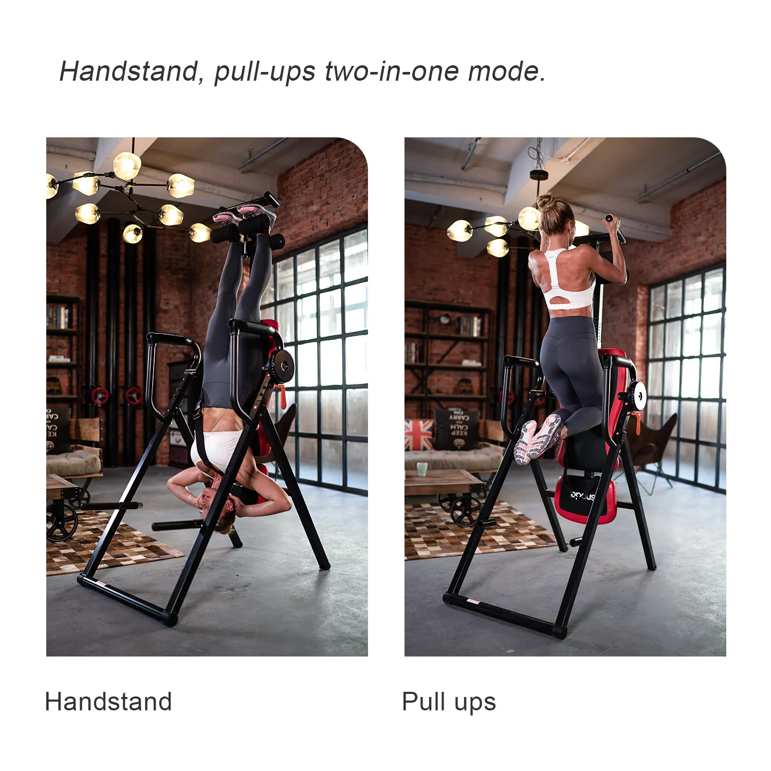 Snode HM05 home gym equipment body sculpture system tavolo pieghevole per inversione della colonna vertebrale lombare