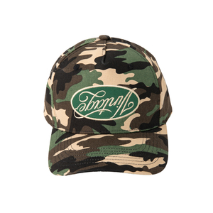 Casquette de baseball <span class=keywords><strong>snapback</strong></span> à 5 panneaux structurée avec patch brodé personnalisé à motif camouflage - Product Image 2