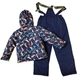 Yajianio Setelan Ski Anak, Jaket Dan Celana Ski Anak Laki-laki, Musim Dingin Salju 2 Potong, Pakaian Luar Ruangan - Product Image 3