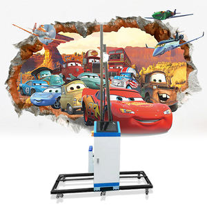 التلقائي 3D <span class=keywords><strong>4D</strong></span> 6D العمودي طابعة حبر إلكترونية على الحوائط الطباعة المباشرة على جداريات آلة طباعة داخلي في الهواء الطلق طابعة رسوم حائط - Product Image 3