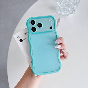 เคส iPhone 12 Pro ลายคลื่นขอบโค้ง, เคส iPhone 18 Pro Max แบบแม่เหล็กผิวด้าน สั่งทำโลโก้ได้ ขั้นต่ำ 10 ชิ้น - Product Image 6