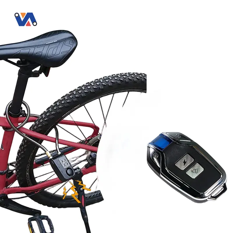 Serrure Anti-vol pour vélo intelligent, avec mot de passe, télécommande sans fil, pour bicyclette extérieure, système de sécurité pour cyclisme