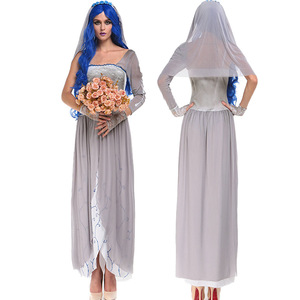 Nuevo Producto 2026, Disfraces de Halloween para Adultos, Disfraces de Bruja, Zombi, Fantasma, Vestido de Novia para Mujer - Product Image 5
