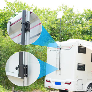 Ancrage au sol JH-Mech No-Dig 6.6ft a Durable 1.5 ''Diamètre 1.5mm <span class=keywords><strong>Tube</strong></span> épaissi Poteau mural Starlink Poteau de montage réglable - Product Image 1