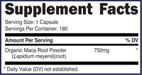 OEM/ODM Marque Privée Capsules de Racine de Maca Biologique Plus Ginseng & Ashwagandha Complément Énergétique à Base de Plantes Capsules de Racine de Maca Noire