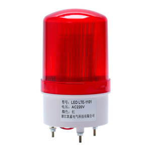 Led-1101j Rotating <b>Strobe</b> Alarm <b>Light</b> Ip65 Plastic Red Led Flashing Warning <b>Light</b> For Industrial Use - Product Image 2