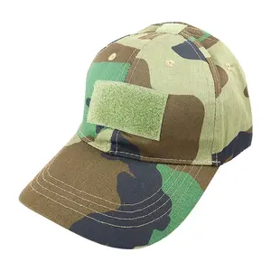 Aangepaste Logo Camouflage Baseball Caps Voor Camouflage Heren