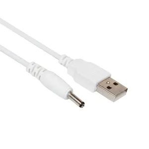 Factory price USB to jack 3.5mm DC barrel charger power cable charging cable manufacturer for home appliances and router