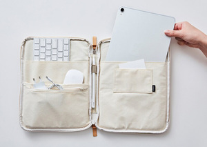 Pochette d'ordinateur portable en toile pour Ipad Pro, étui d'ordinateur portable pour macbook 11 - Product Image 2