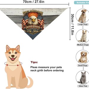 RTS 2026 Venta Directa de Fábrica, Babero Triangular para Perros y Gatos, Exclusivo para Comercio Transfronterizo, Poliéster, 0-6 meses - Product Image 2