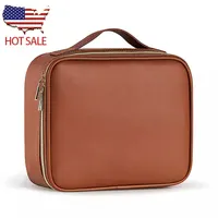 حقيبة يد جلدية بتصميم بسيط مخصصة, حقيبة سفر خفيفة الوزن بسحّاب