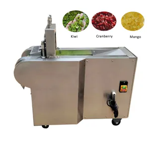 Dried Preserved Fruit Dicing Dicer Machine Dry Mango Peach Apricot Cube Cutting Slicing Machine