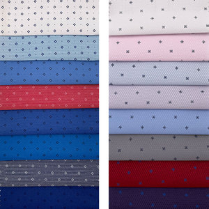 Bông <span class=keywords><strong>Polyester</strong></span> In Vải Cho Quần Áo Dệt In TC Poplin Vải Cho Áo Sơ Mi Đồng Bằng Sợi Nhuộm Cho Bé Trai Cô Gái - Product Image 5