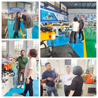 Elektrikli Hidrolik Otomatik Yüksek Verimli Klima Boruları İçin Paslanmaz Çelik Alüminyum Motor Pompası Boru Bükme Makinesi