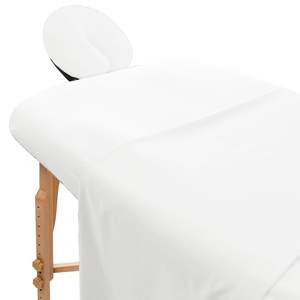 Baumwolle Massage tisch Bettlaken Abdeckung Set Spann bett tücher für Massage tisch, Flach betttuch & Gesichts bedeckung Mikro faser Massage Bettdecke - Product Image 1