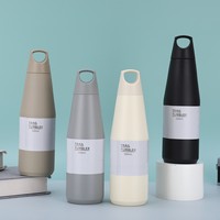 Bouteille conique portable en acier inoxydable 304, tasse thermos à double paroi sous vide, isolation thermique Morandi, tasse Cold Knight