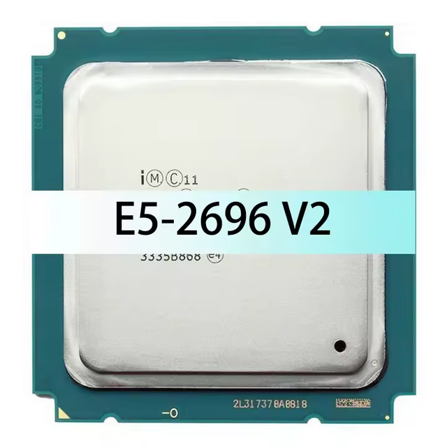 Xeon CPU Server Processor E5-2696 V2 E5-2695 V2 Server Cpu 12 Cores 115W 2.5GHz Server Cpu E5-2696 V2