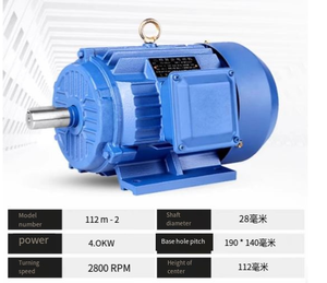 Ventilador Axial Trifásico de Flujo Variable, Totalmente Cerrado, Síncrono, de Reluctancia, 380V, Eficiencia IE5, Marco de 32mm, Montaje con Brida - Product Image 3