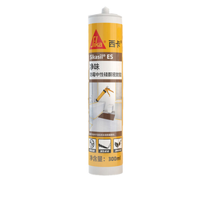 Sika Sikasil ES Blanc 300ml Scellant en silicone neutre haute élasticité résistant aux intempéries longue durée - Product Image 1