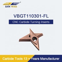 VBGT110301-FL outils de tournage CNC lames de haute précision tournant des inserts en carbure machine-outil pour tour CNC plaquettes de coupe