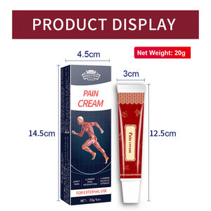 Özel etiket özel Logo vücut ağrı balsamı geri kas ağrısı masaj kremi bitkisel özü ağrı merhem alçı - Product Image 5